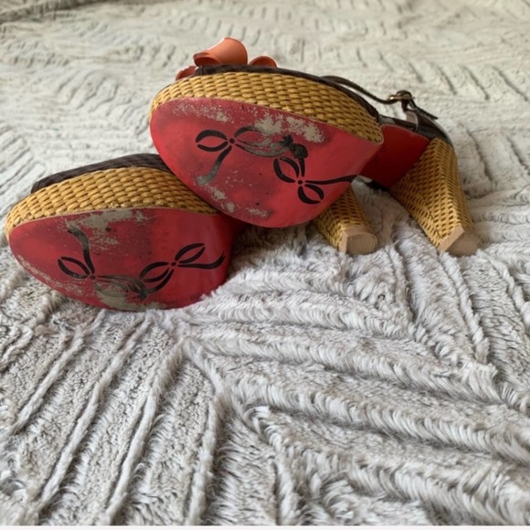 POETIC LICENCE Peep-Toe Platform Heel Sandals 6 - Picture 8 of 8